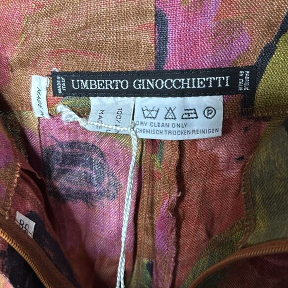 Vintage NWT Umberto Ginocchietti Floral Shorts - Picture 4 of 6
